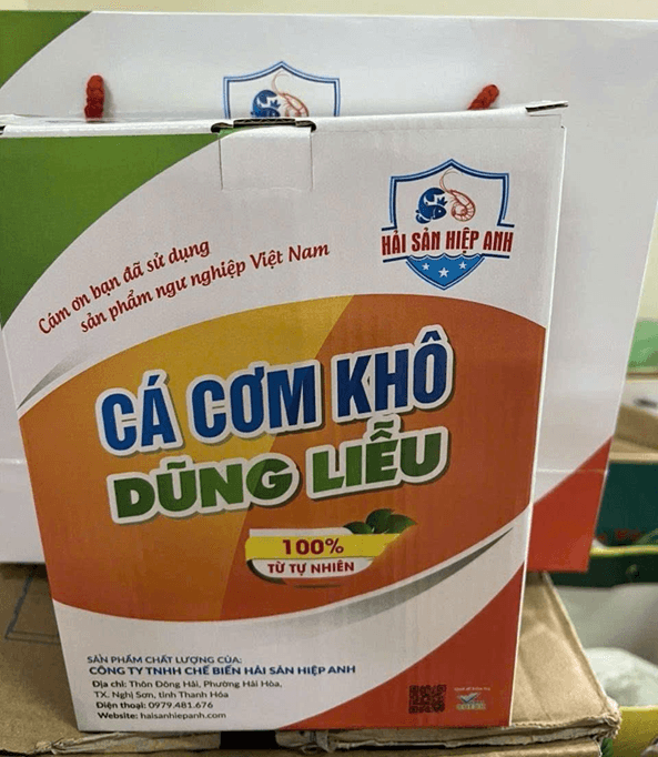 OCOP - Cá cơm khô Dũng Liễu - Túi 1 kg