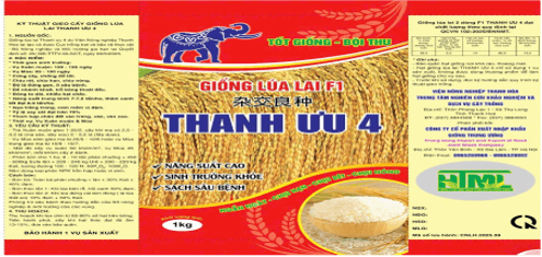 Giống lúa Thanh Ưu 4