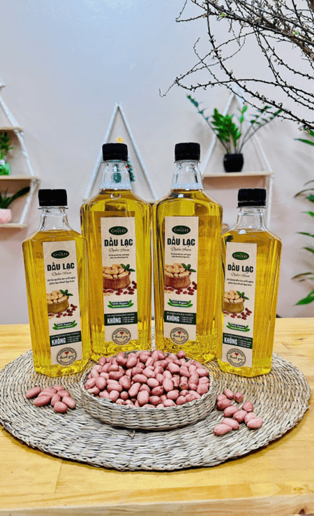 OCOP - Dầu lạc Chulee Farm - Chai 1 lít